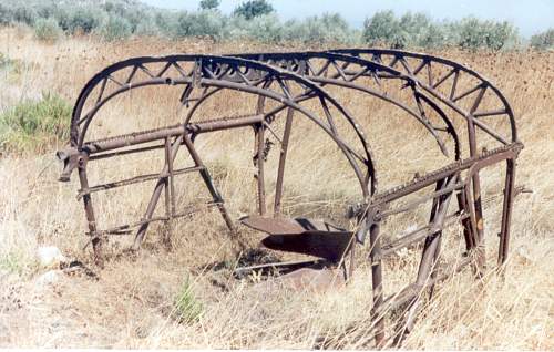 SAVOIA MARCHETTI  SM 82 Cangaru, the discovering of a dismantled fuselage