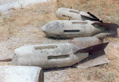 LUFTWAFFE and REGIA AERONAUTICA  Bombs and Bomb Fins