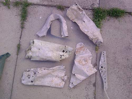 Please tell me these are aircraft pieces?