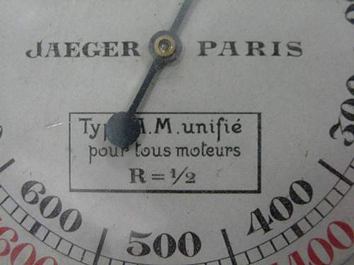 WWI French Engine Tachometer