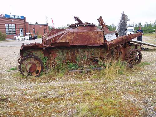 German Stug wreck recovered in Finland