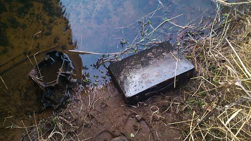 weird briefcase discovered found in a little river...