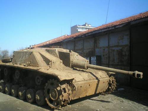 Tanks as pillboxes in Bulgaria, recovered