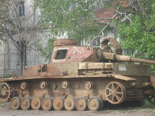 Tanks as pillboxes in Bulgaria, recovered