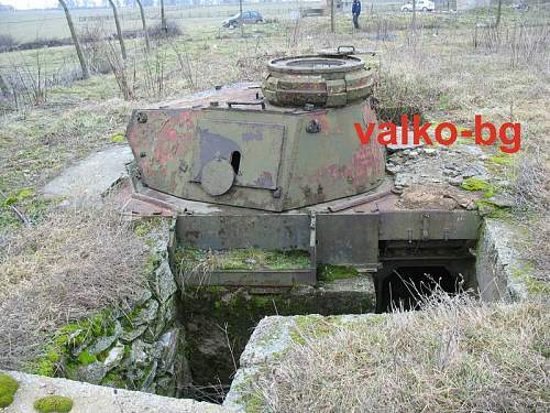 Tanks as pillboxes in Bulgaria, recovered