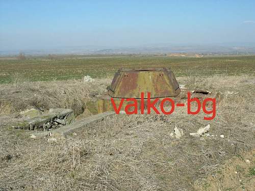 Tanks as pillboxes in Bulgaria, recovered