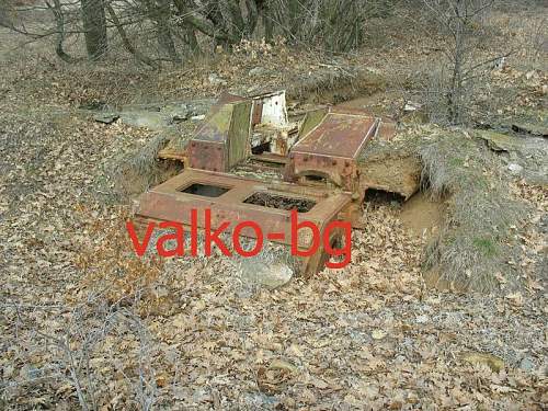 Tanks as pillboxes in Bulgaria, recovered