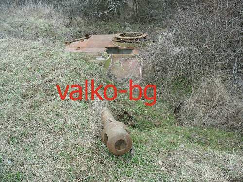 Tanks as pillboxes in Bulgaria, recovered