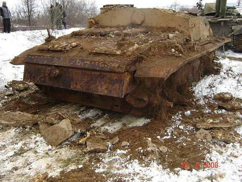 Tanks as pillboxes in Bulgaria, recovered