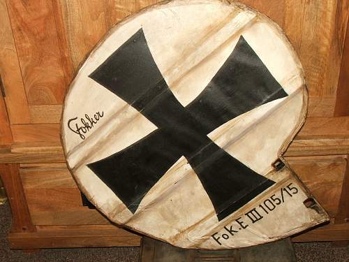 Ww1 german aircraft tail rudder