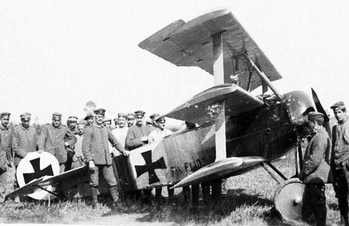 Ww1 german aircraft tail rudder