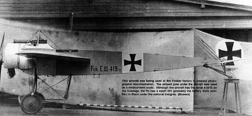 Ww1 german aircraft tail rudder