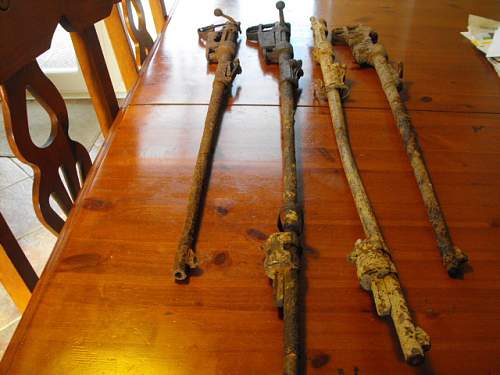 Somme found rifles g98?