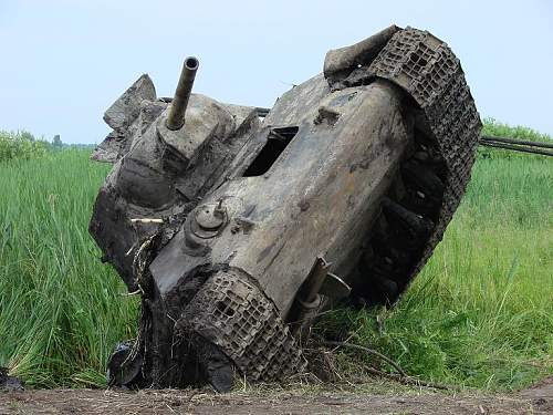 T34/76 found in Cherkass Oblast, Ukraine