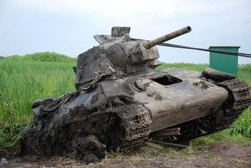 T34/76 found in Cherkass Oblast, Ukraine