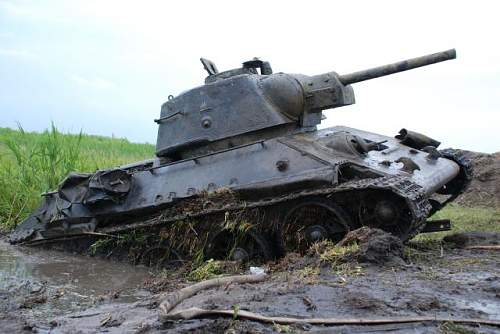 T34/76 found in Cherkass Oblast, Ukraine