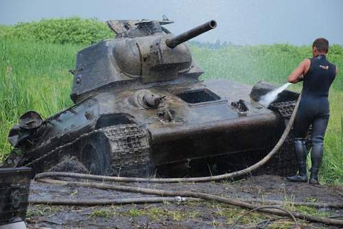 T34/76 found in Cherkass Oblast, Ukraine