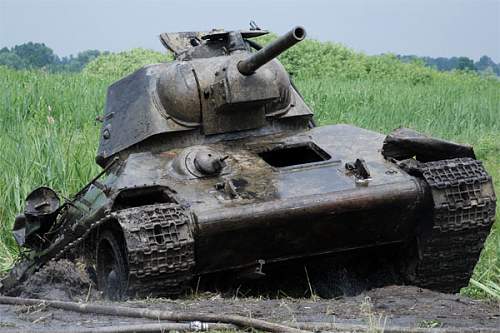 T34/76 found in Cherkass Oblast, Ukraine