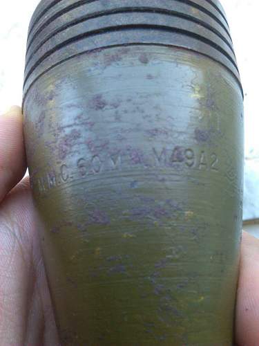 ww2 Found Ammo tank and Mortar Ammo