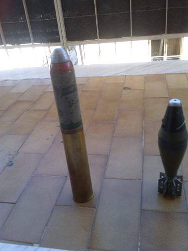 ww2 Found Ammo tank and Mortar Ammo