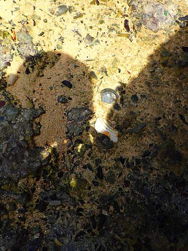 WWII relics dive. Tanks, Jeeps, Trucks.