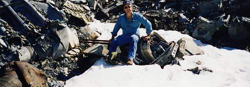 B-36 Crash site in northern  BC  Canada