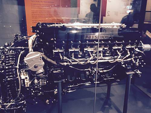 Merlin engine - Close up photos