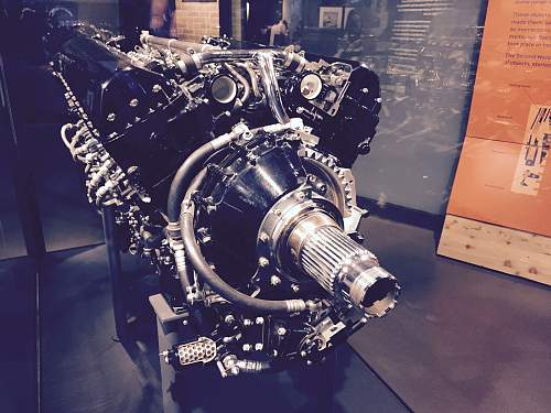Merlin engine - Close up photos