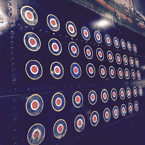 The Cockpit of a Lancaster called Old Fred.