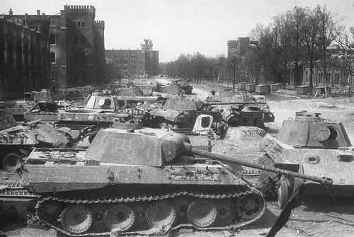 Panther tank recovered by Army