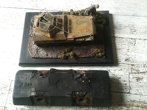 Sd.Kfz.250  Recovered in Poland today!....