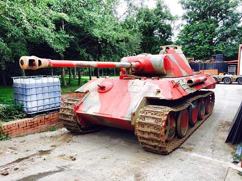 Cadman collection Panther that has languished at War &amp; Peace Shows for many years going to Aus?