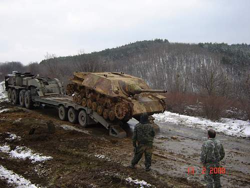 About the tanks recovered in Bulgaria