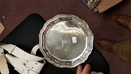 Luft silver tray