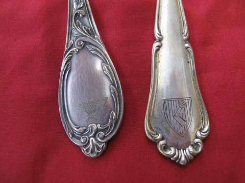 Goring and Himmler's Silverware