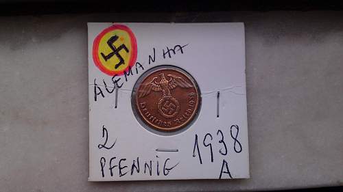 5 third reich coins