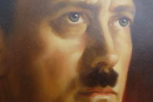 Adolf Hitler portrait painting original