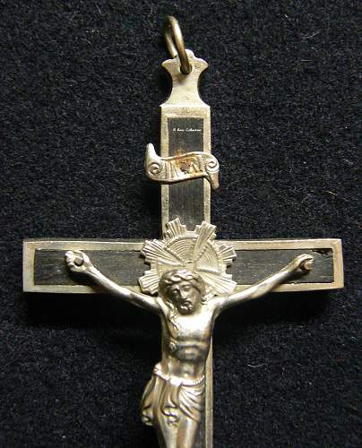 Possible Kaplan's Kruez, Chaplain's Cross