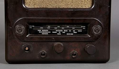 Joseph Goebbels' People's Radio VE-301 Dyn