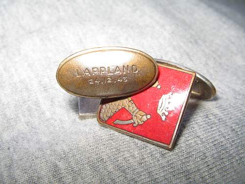 Cufflinks Lappland 24.12.1943