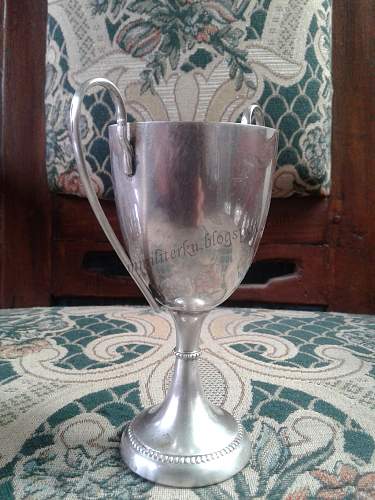 Quist Silver Plate Trophy