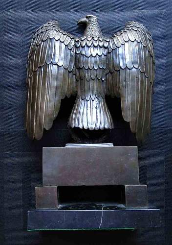 Large Bronze Eagle