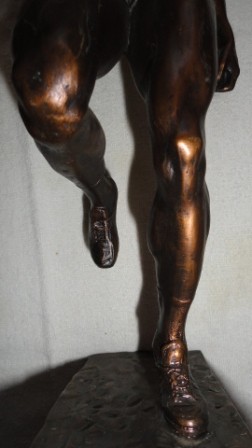 Olympian Runner w/ Torch Statue from Nazi Germany Era(?)