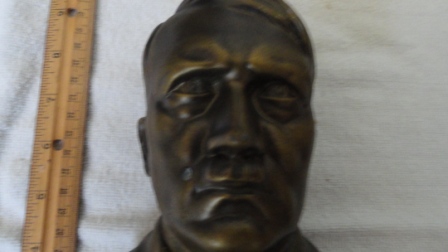 Bust of Adolf Hitler w/ Base