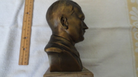 Bust of Adolf Hitler w/ Base