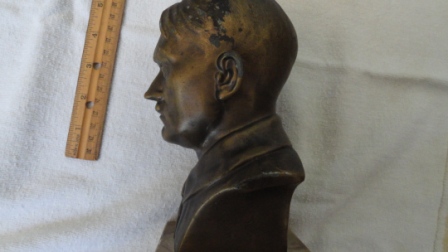 Bust of Adolf Hitler w/ Base