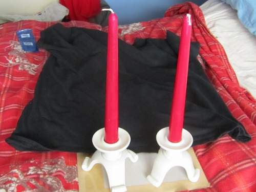 SS Allach Candle Holders.
