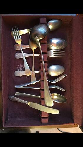 Various silverware