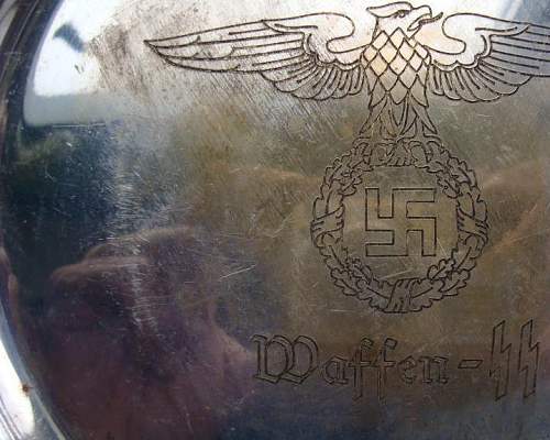 Waffen SS plate - authentic?