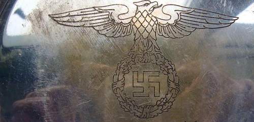 Waffen SS plate - authentic?